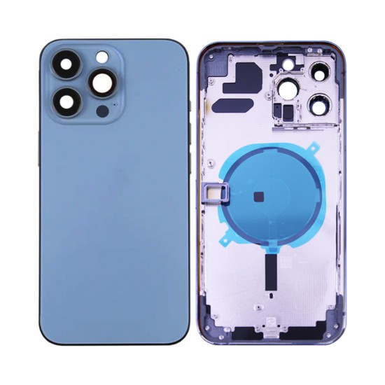 Tampa Traseira+Frame Apple iPhone 13 Pro Max Azul Sierra